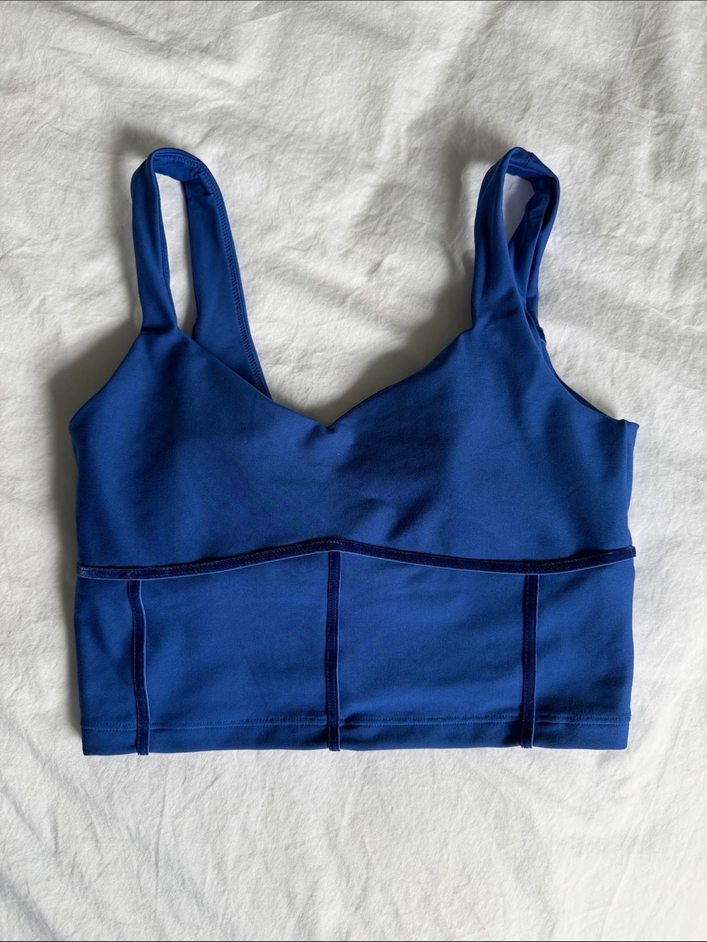 YPB Abercrombie Blue Workout Tank